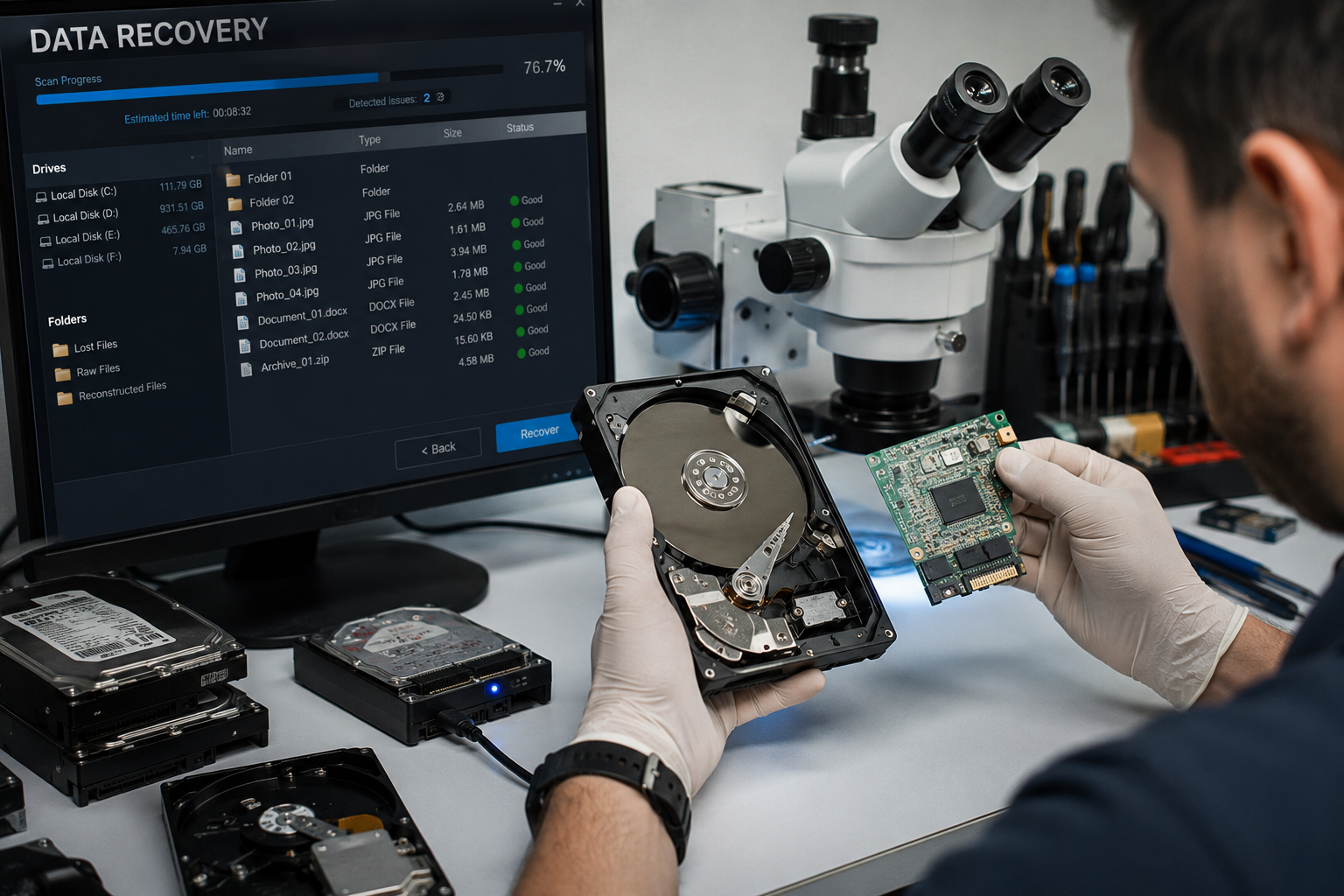 Data recovery service
