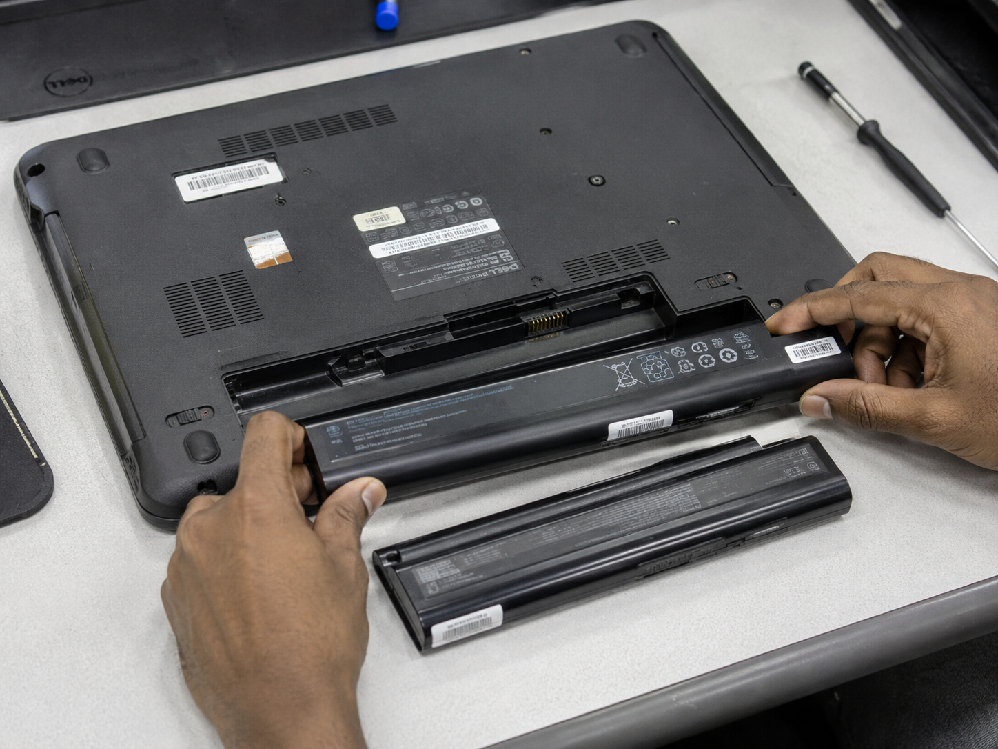 Laptop battery replacement